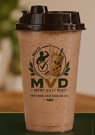 MVD Chocolate Whey Protein Shake bottle